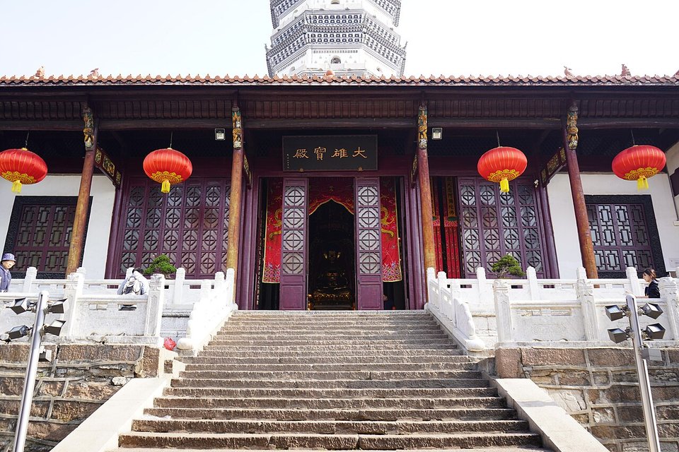 Yingjiang Temple and Zhenfeng Pagoda, Anqing: The Ship's Mast on the Yangtze