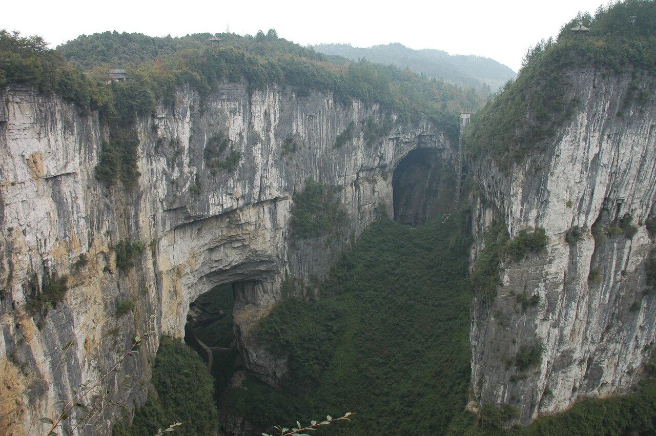 Wulong's Three Natural Bridges