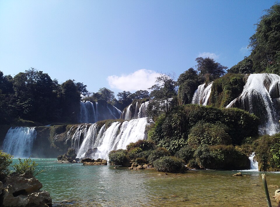 Detian Falls viewed from the Chinese side