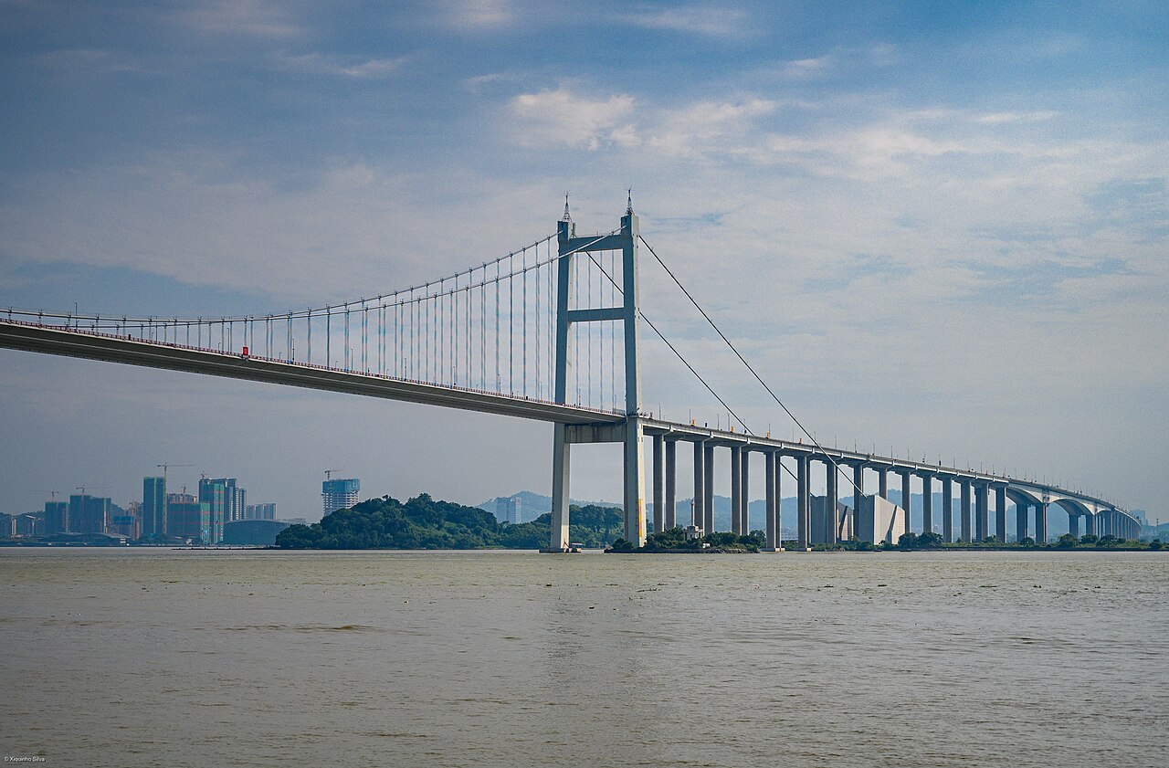 Humen Bridge over the Pearl River