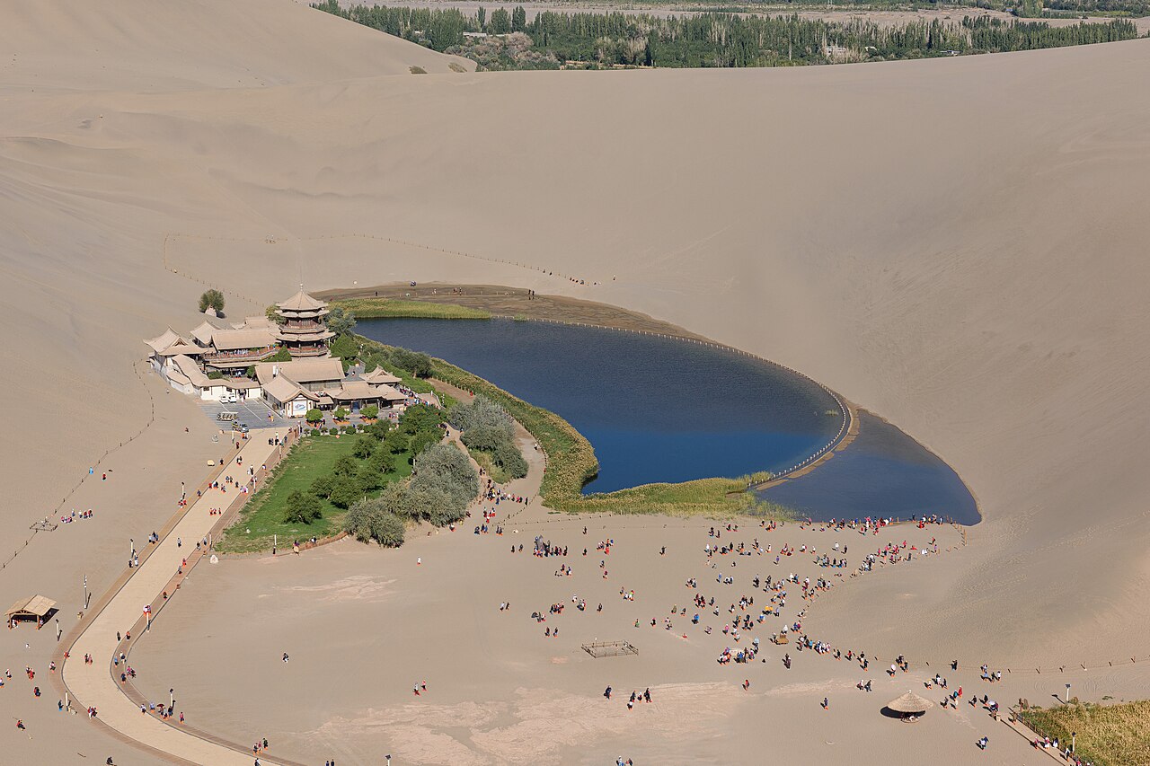 Crescent Lake, Dunhuang: The Oasis Spring in the Dunes