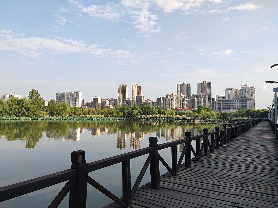 Yanglan Lake in Ezhou Hubei