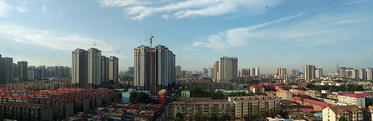 Handan city skyline