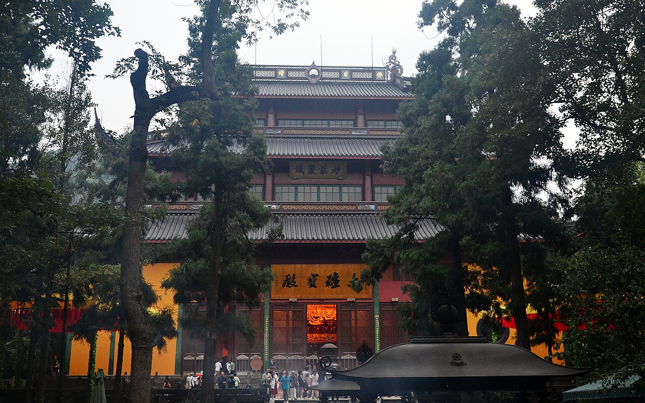 The Mahavira Hall of Lingyin Temple