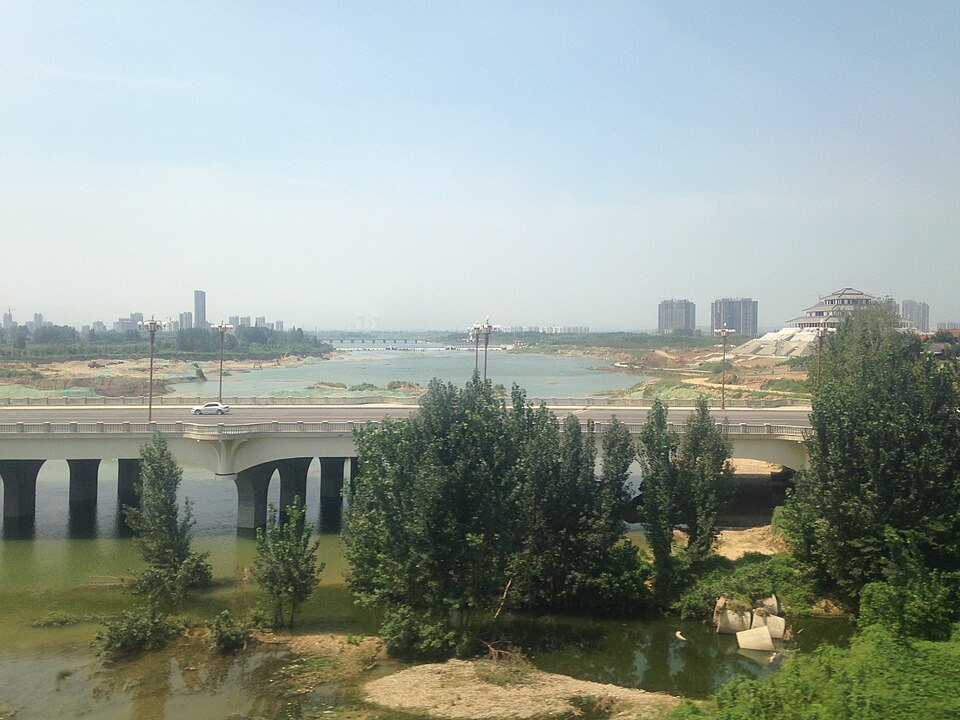 Qihe River near Gaocun in Qi County Hebi