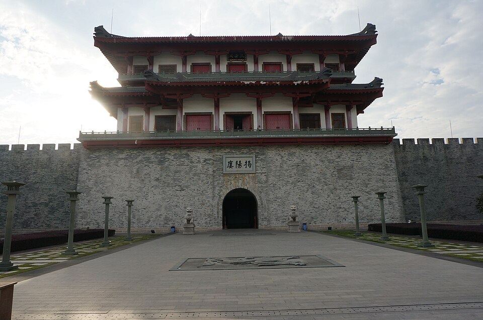 Jinxian Gate Tower in the old city of Jieyang