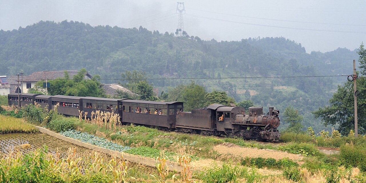 Jiayang Steam Train, Qianwei: Bashi Narrow-Gauge Railway, Timetable and Fares