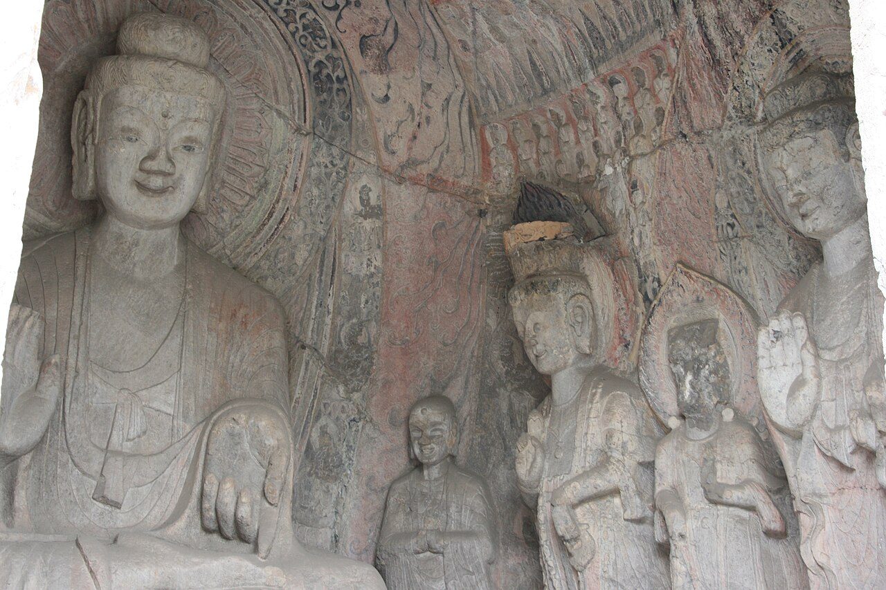 Northern Wei Buddha and bodhisattvas in the Middle Binyang Cave