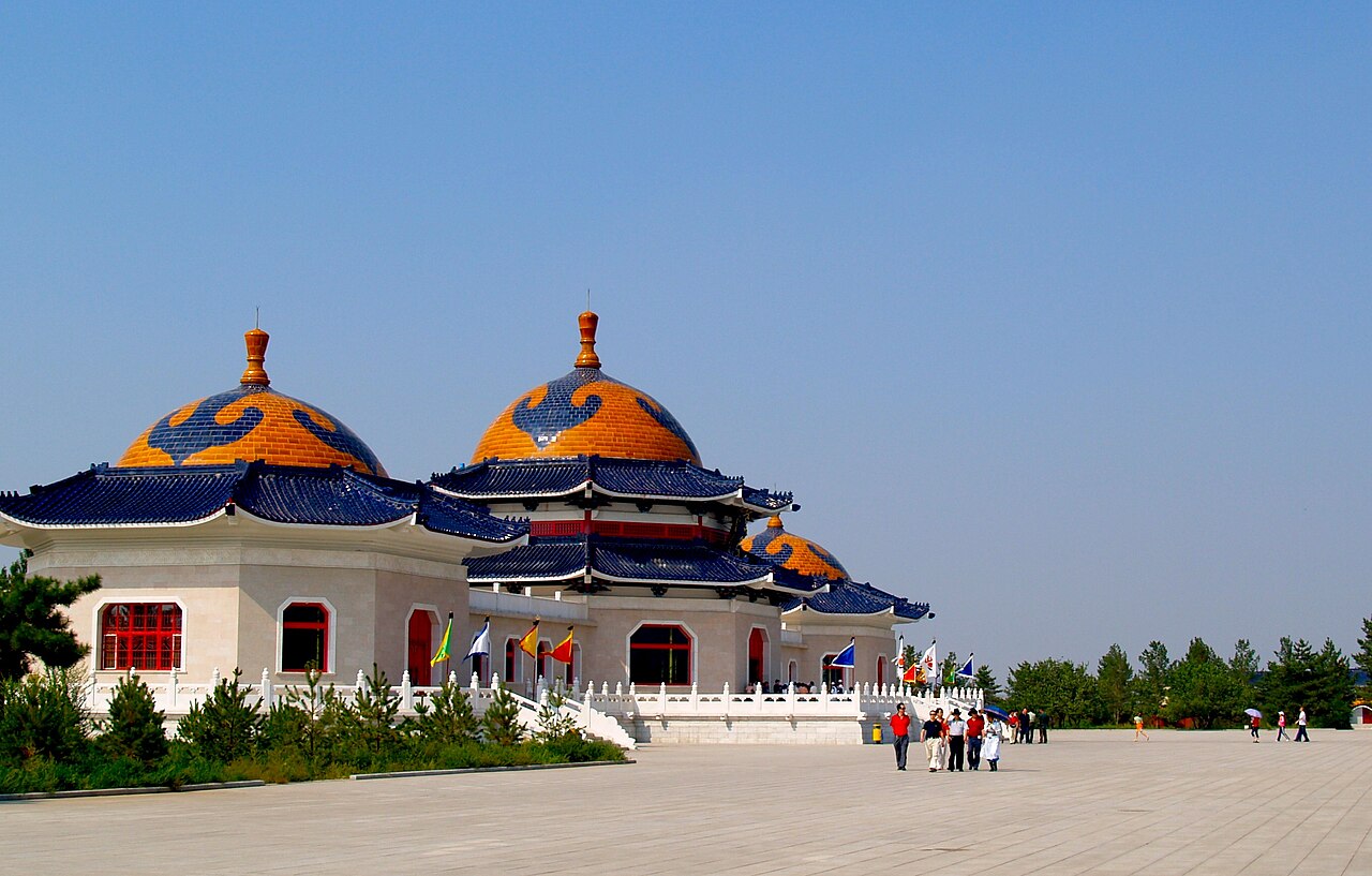 Genghis Khan Mausoleum buildings
