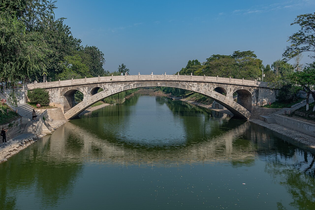 Zhaozhou Bridge: Sui Open-Spandrel Arch near Shijiazhuang