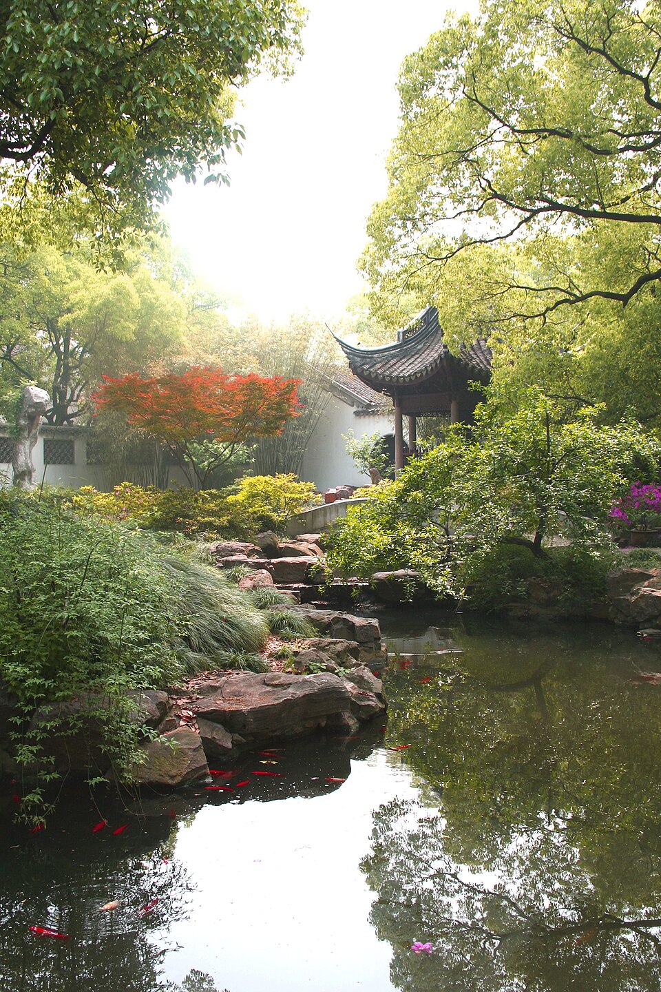 Jichang Garden at the foot of Huishan