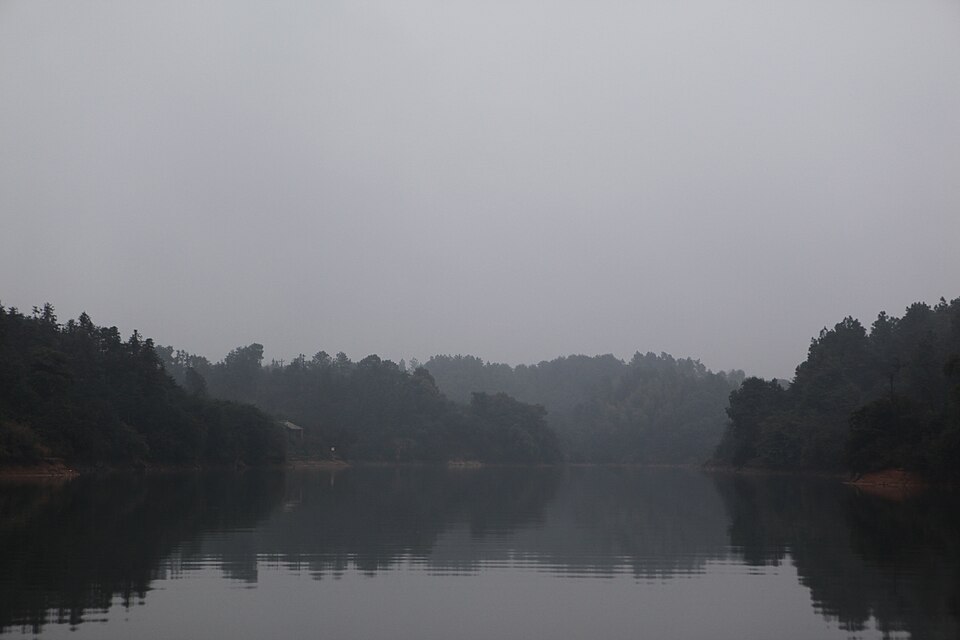 Panoramic Fairy Lake view near Xinyu