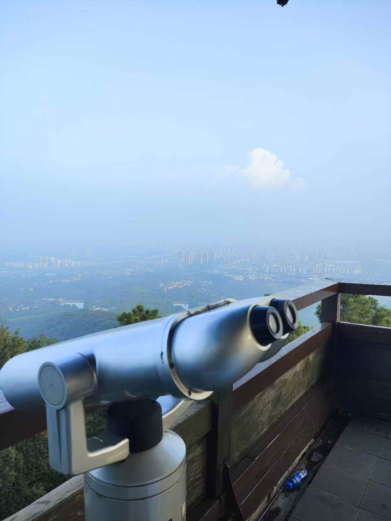 city view from Jingting Mountain