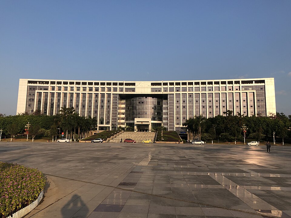 Civic building area in Yulin Guangxi