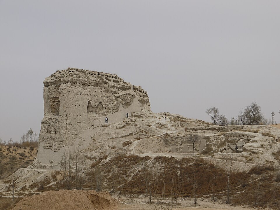 Tongwan City ruins in Yulin Shaanxi prefecture