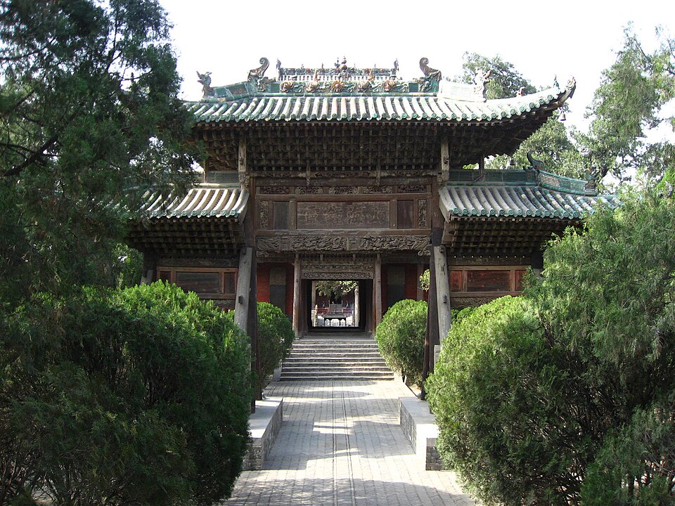 Shanhai Zhongling archway at Xiezhou Guandi Temple