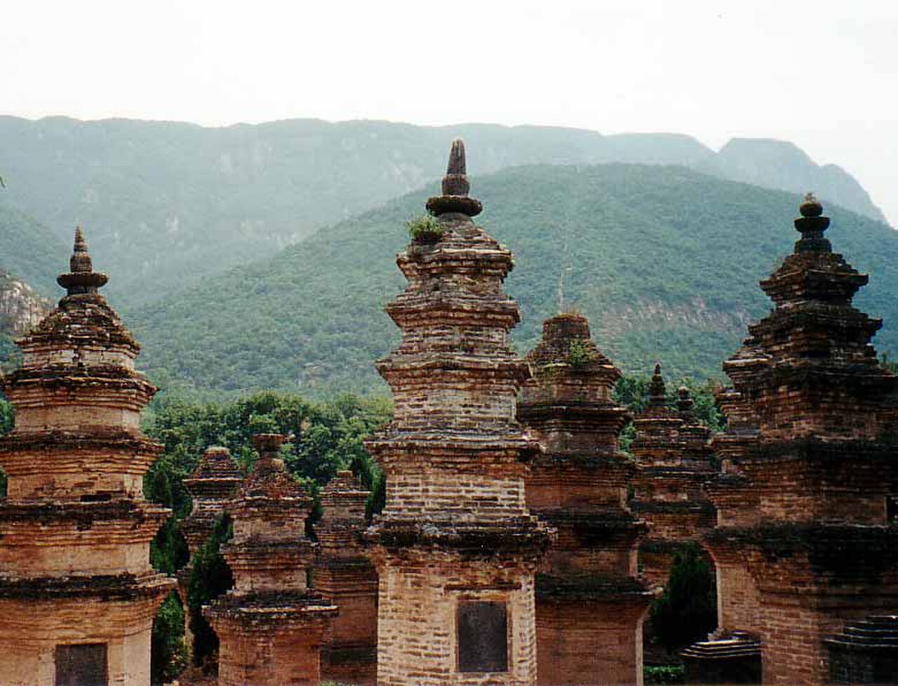the Pagoda Forest at Shaolin