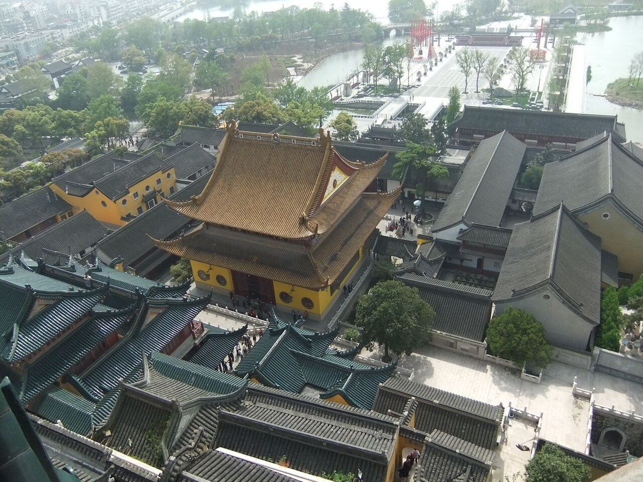 Jinshan Temple Zhenjiang: The Temple That Wraps the Hill, Cishou Pagoda and the White Snake